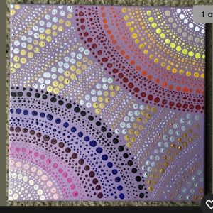 Acrylic Painting 12X12 Dots